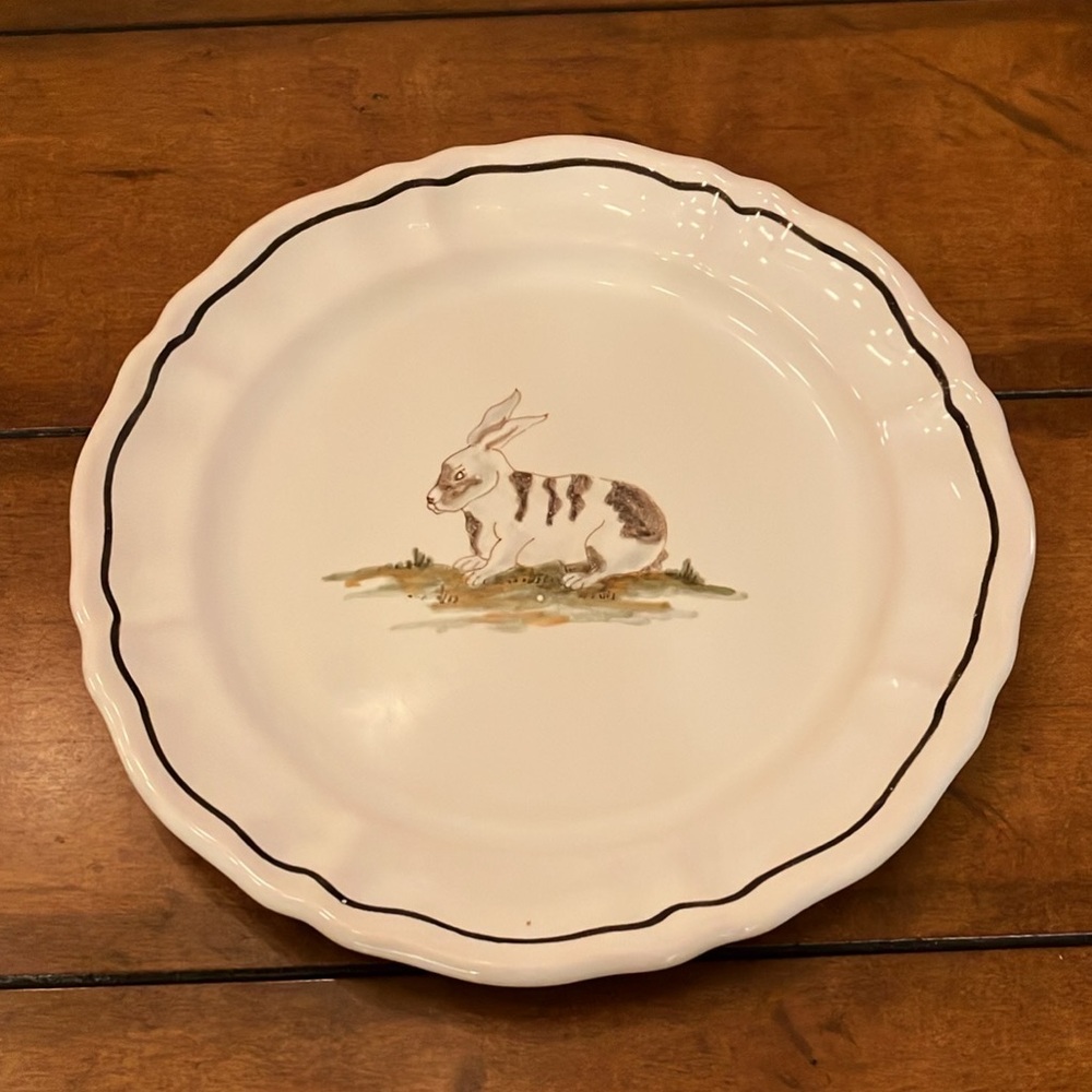 Bunny Rabbit Plate
